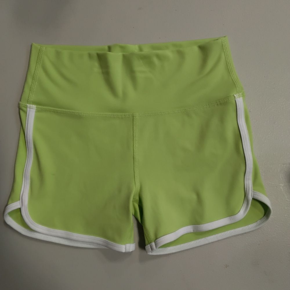 DSG Girls Lime Green 3" Momentum High-Rise Shorts
